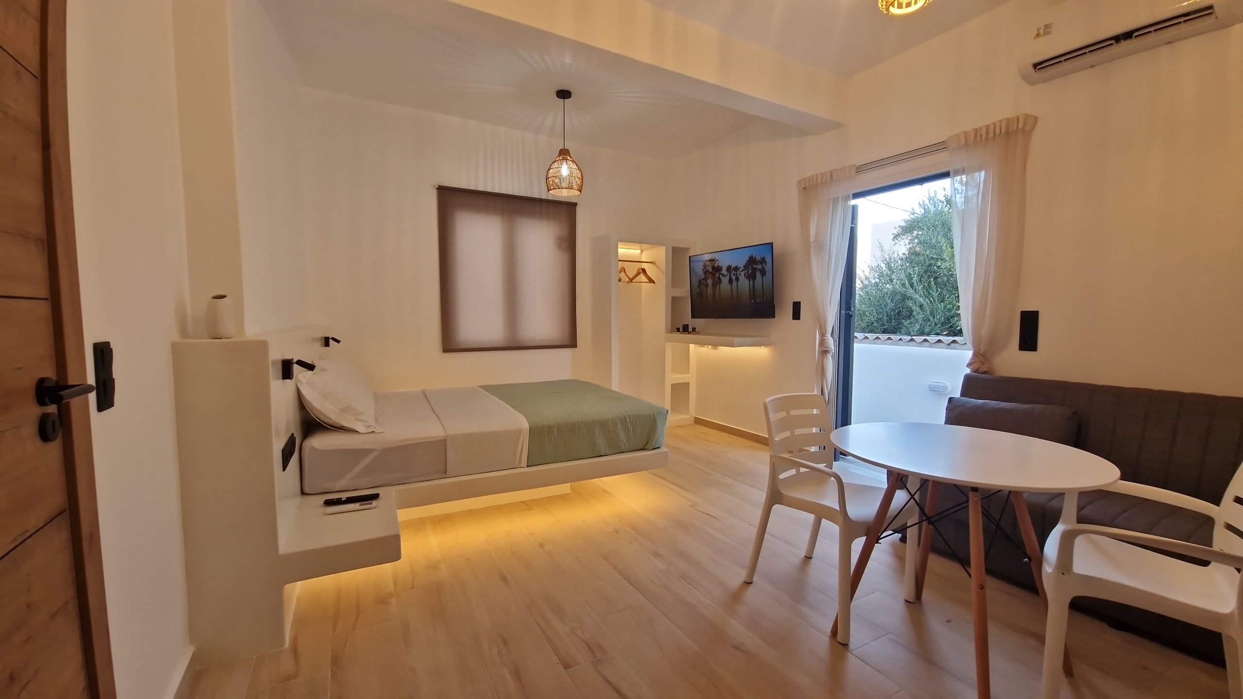 The private apartment at Alya Paros